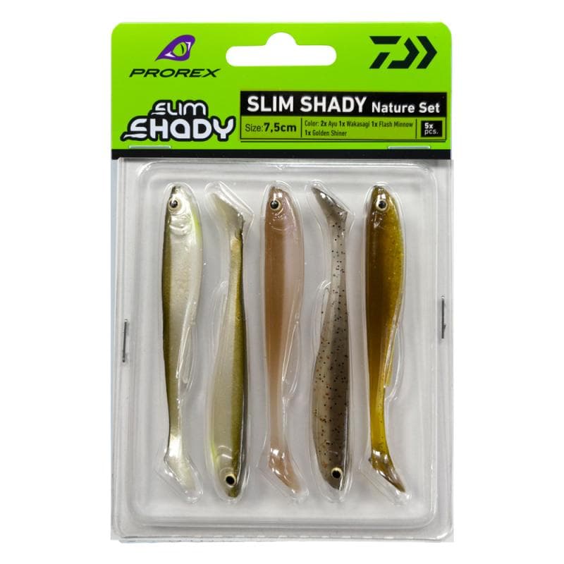 Daiwa PX Slim Shady Nature Color Set 7.5cm