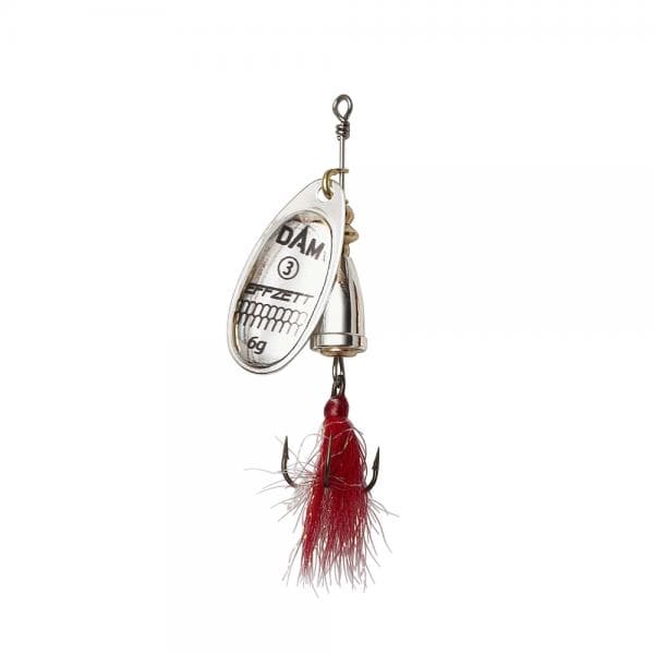 Dam Effzett Executor Dressed Spinner Silver #4 8g