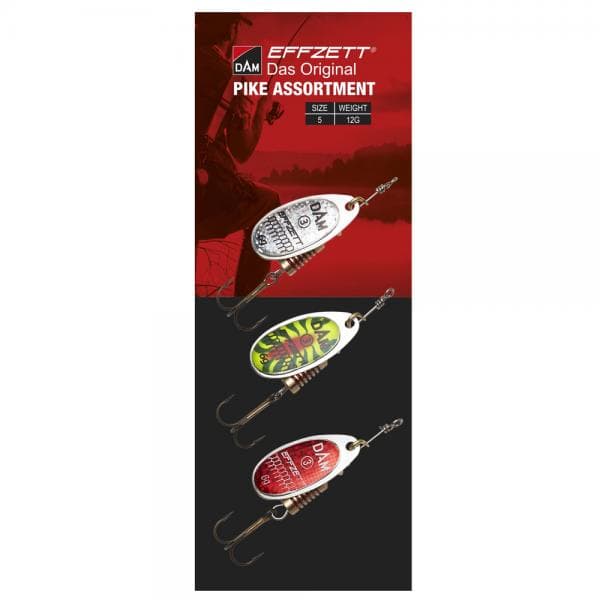 Dam Effzett Pike Spinner Assortiment
