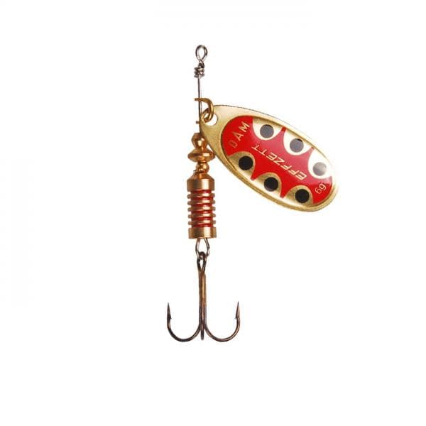 Dam Effzett Standard Spinner Copper Black Dot #5 12g