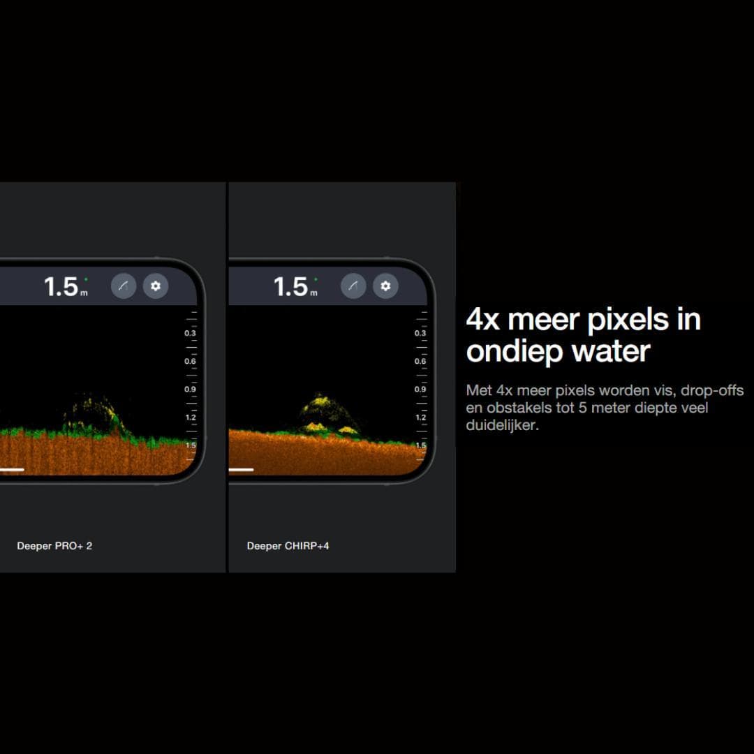 Deeper Smart Sonar Chirp+ 4 Fishfinder - foto 2