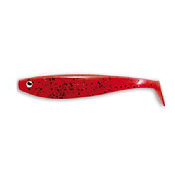 Delalande GT Shad 11cm Transulent Red Black Spots