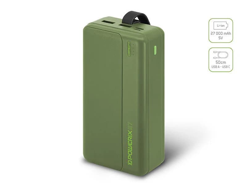 Delphin powerbank Powerix 27000 mAh
