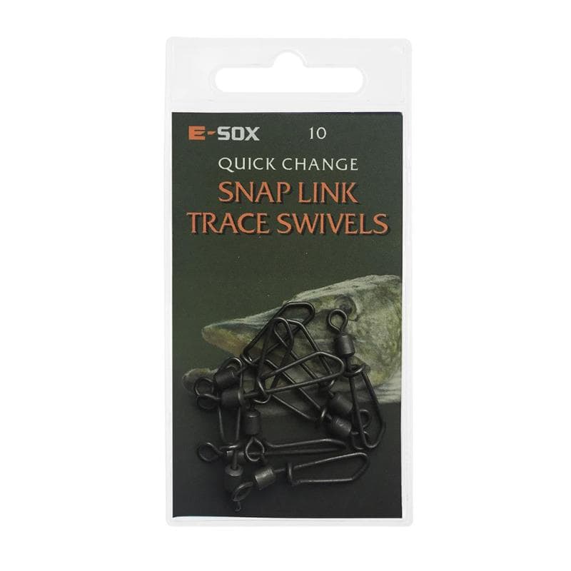 Drennan E-Sox Quick Change Snap Link Trace Swivels Large