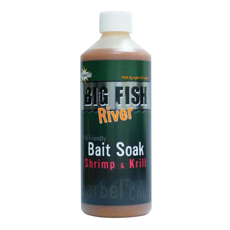 Dynamite Baits Big Fish River Bait Soak Shrimp & Krill