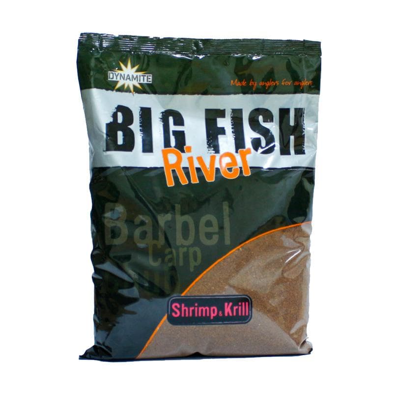 Dynamite Big Fish River Groundbait Shrimp & Krill 1.8kg
