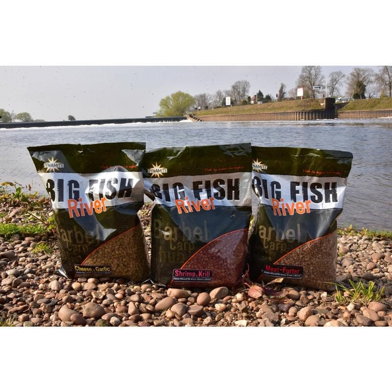 Dynamite Big Fish River Pellets Shrimp & Krill 4-6-8mm 1.8kg - foto 3