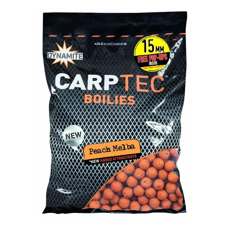 Dynamite Carptec Boilies Peach Melba 15mm 1.8kg