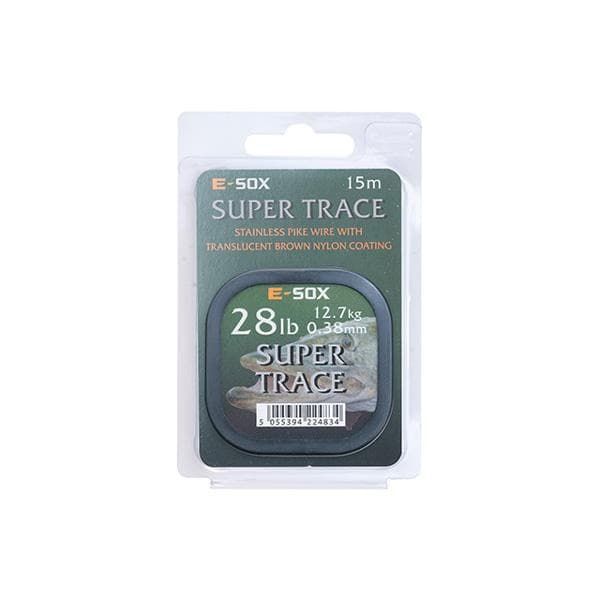 E-Sox Super Trace Wire 15 meter 28lb - 0.38mm