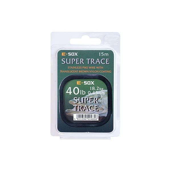 E-Sox Super Trace Wire 15 meter 40lb - 0.45mm