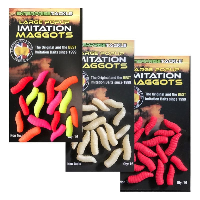 Enterprise Large Pop-up Imitation Maggots White - foto 2