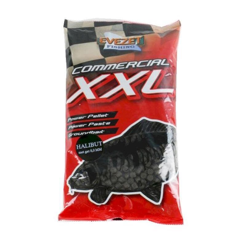 Evezet Commercial XXL Halibut 8mm Drilled 900g