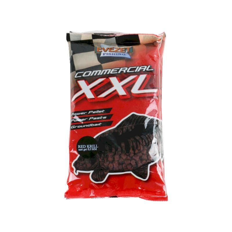 Evezet Commercial XXL Red Krill 8mm met gat