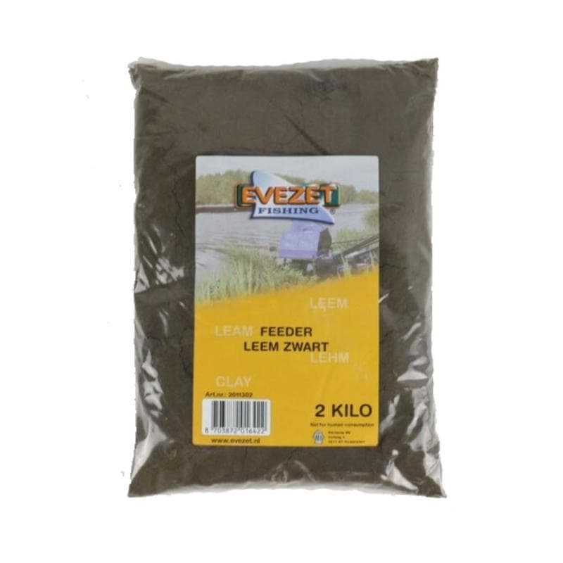 Evezet Feeder Leem Zwart 2kg