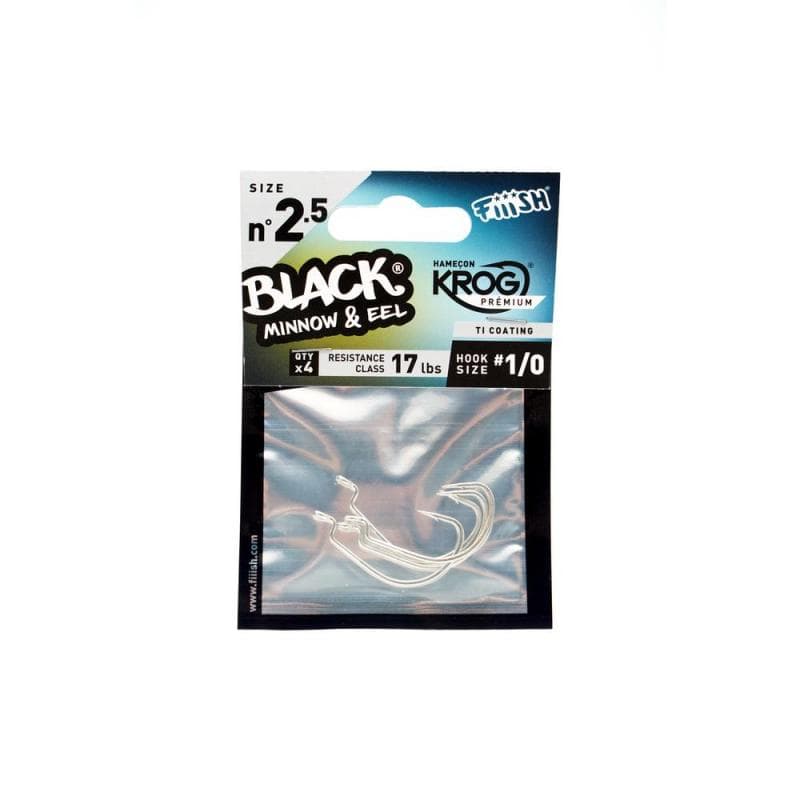 Fiiish Black Minnow 105 KROG Hooks