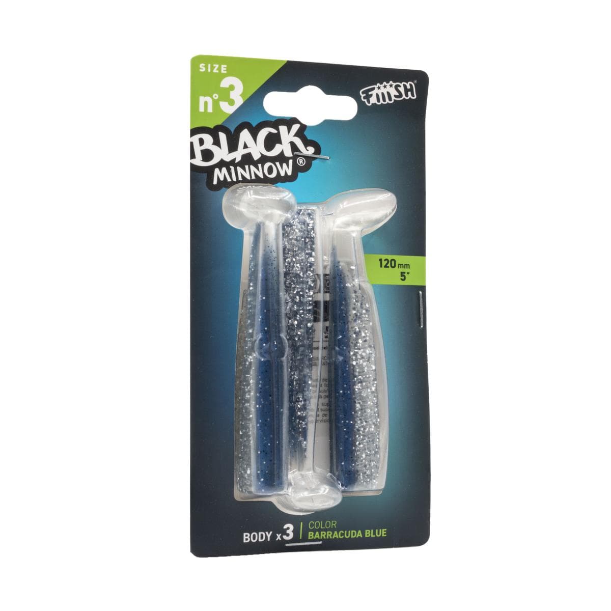 Fiiish Black Minnow 120 Corps Barracuda Blue - foto 2