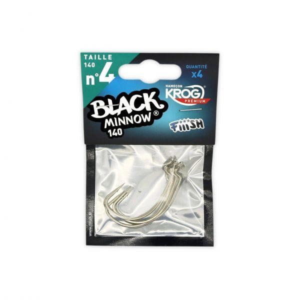 Fiiish Black Minnow 140 KROG Haken