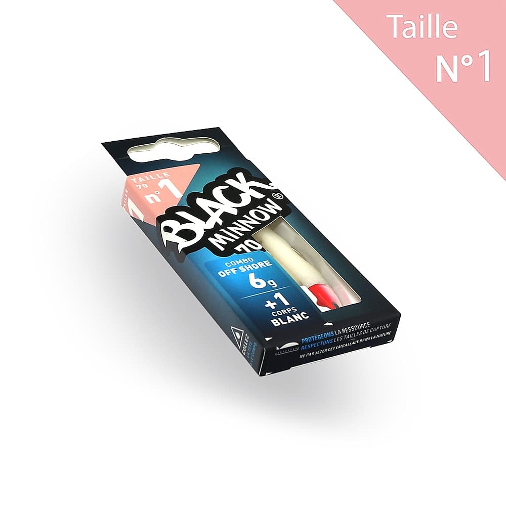 Fiiish Black Minnow 70 Combo Off Shore 6gr Kaki