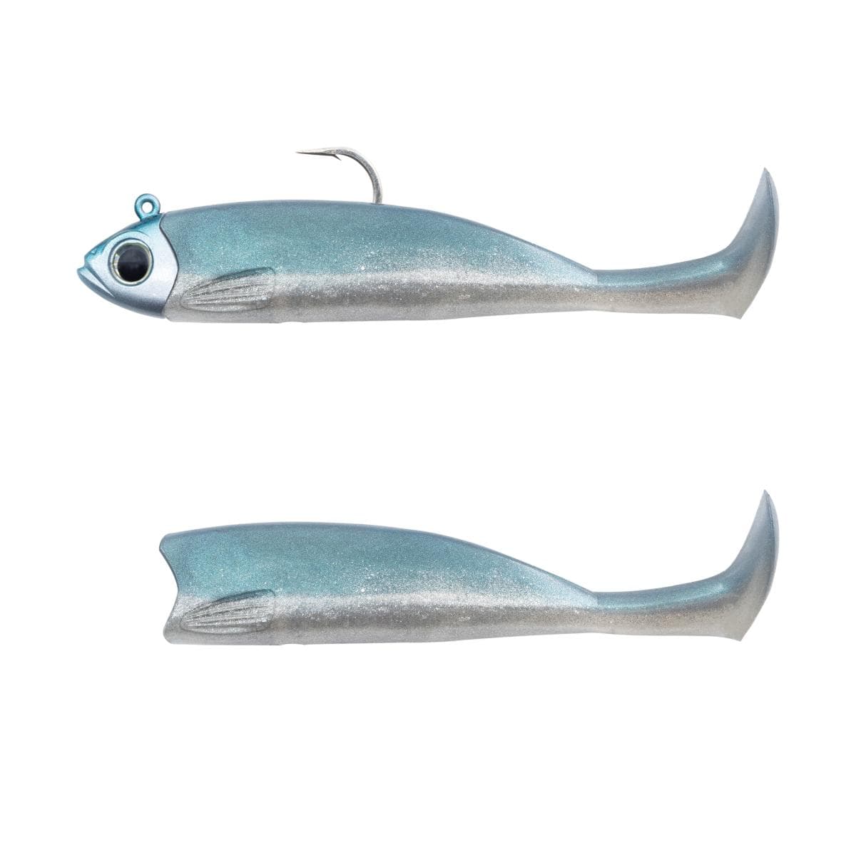 Fiiish Master Shad 125 Combo 14g Pearl Blue