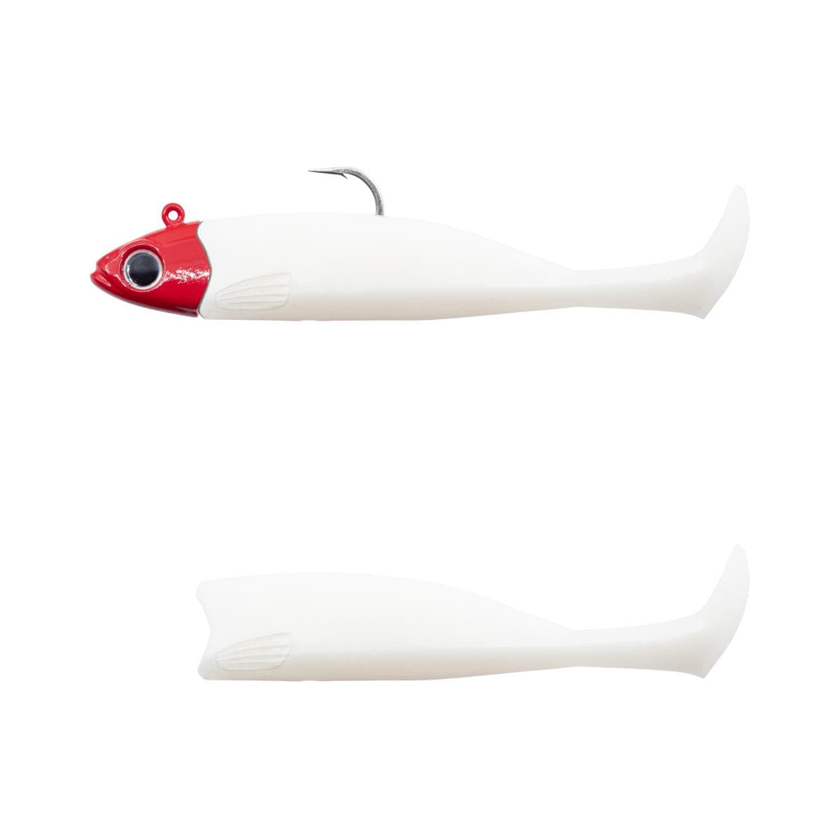 Fiiish Master Shad 125 Combo 25g White Coco/Redhead