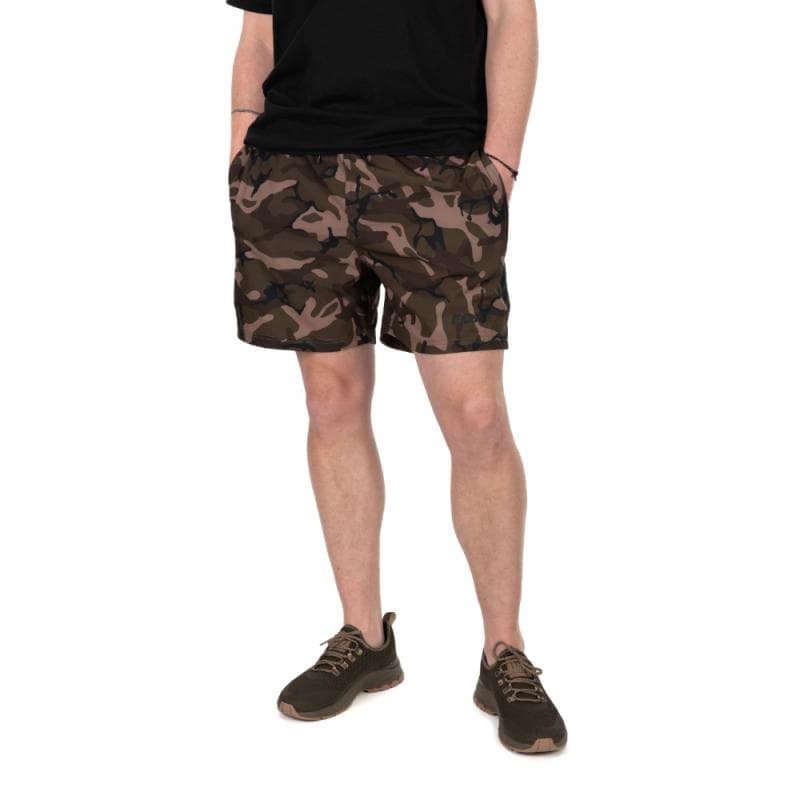 Fox Black Camo LW Swim Shorts Medium