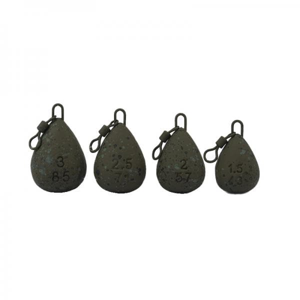 Fox Camotex Pear Swivel Leads 3.0oz/85gr