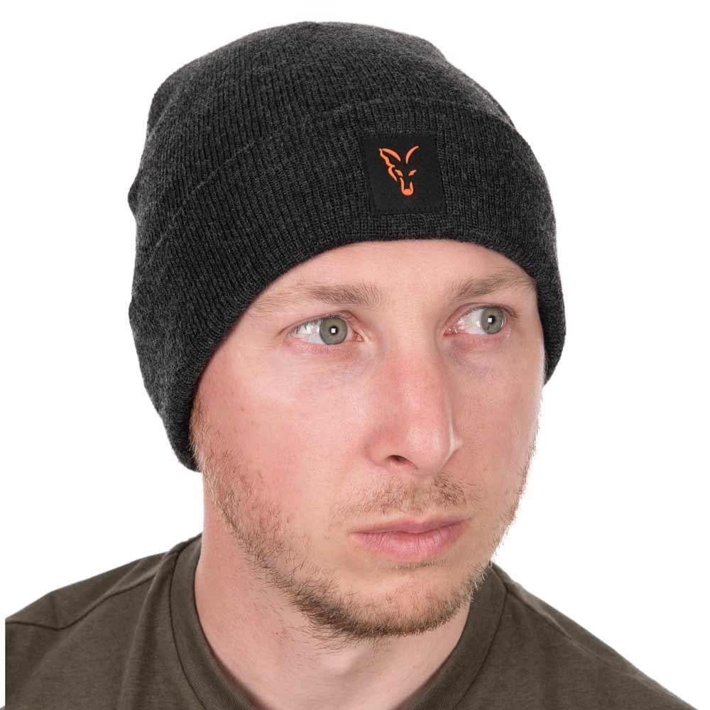 Fox Collection Beanie Black/Orange - foto 3