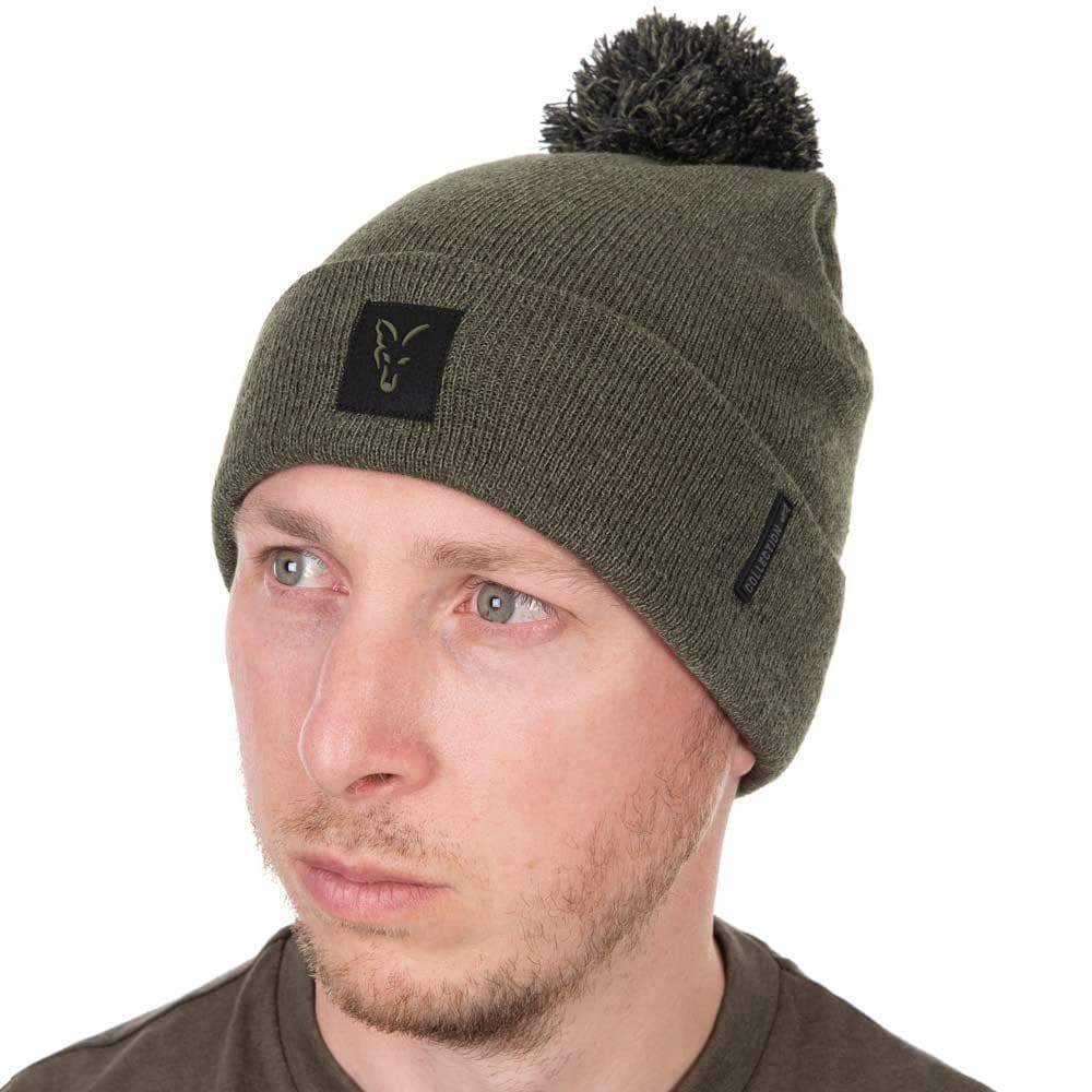 Fox Collection Bobble Hat Green/Black - foto 2