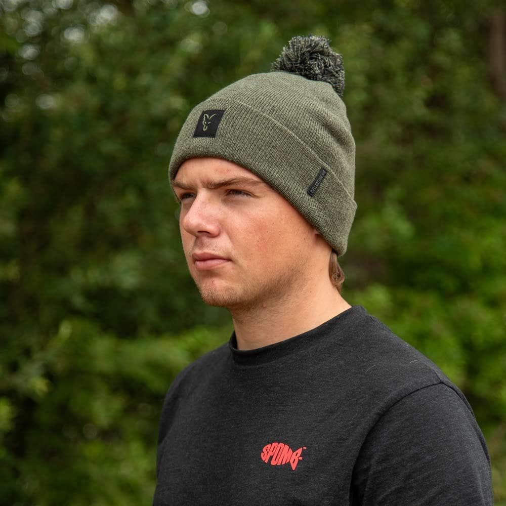 Fox Collection Bobble Hat Green/Black - foto 5