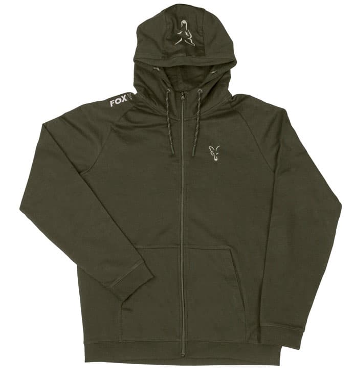 Fox Collection Green Silver LW Hoodie - foto 2