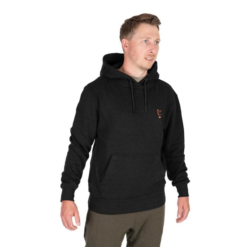 Fox Collection Hoody Black & Orange Small - foto 2