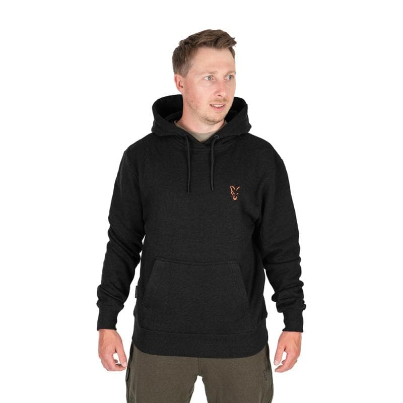 Fox Collection Hoody Black & Orange XL