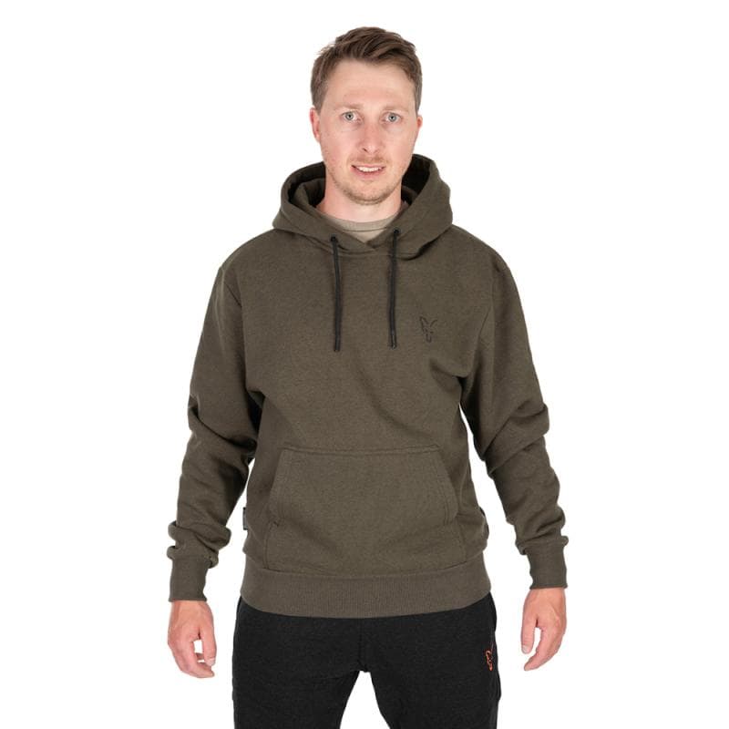 Fox Collection Hoody Green & Black Medium