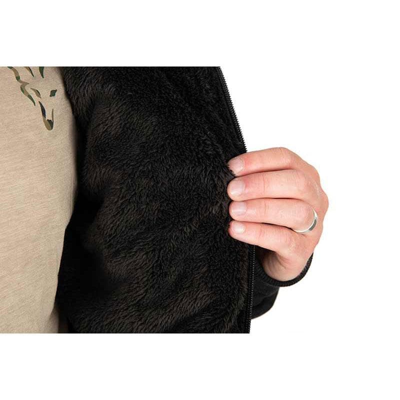 Fox Collection Sherpa Jacket Black/Orange Medium - foto 8