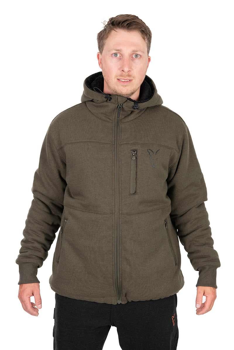Fox Collection Sherpa Jacket Green/Black Small - foto 2