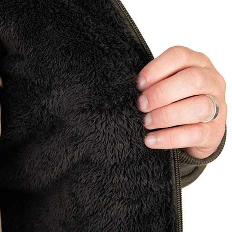Fox Collection Sherpa Jacket Green/Black Small - foto 5