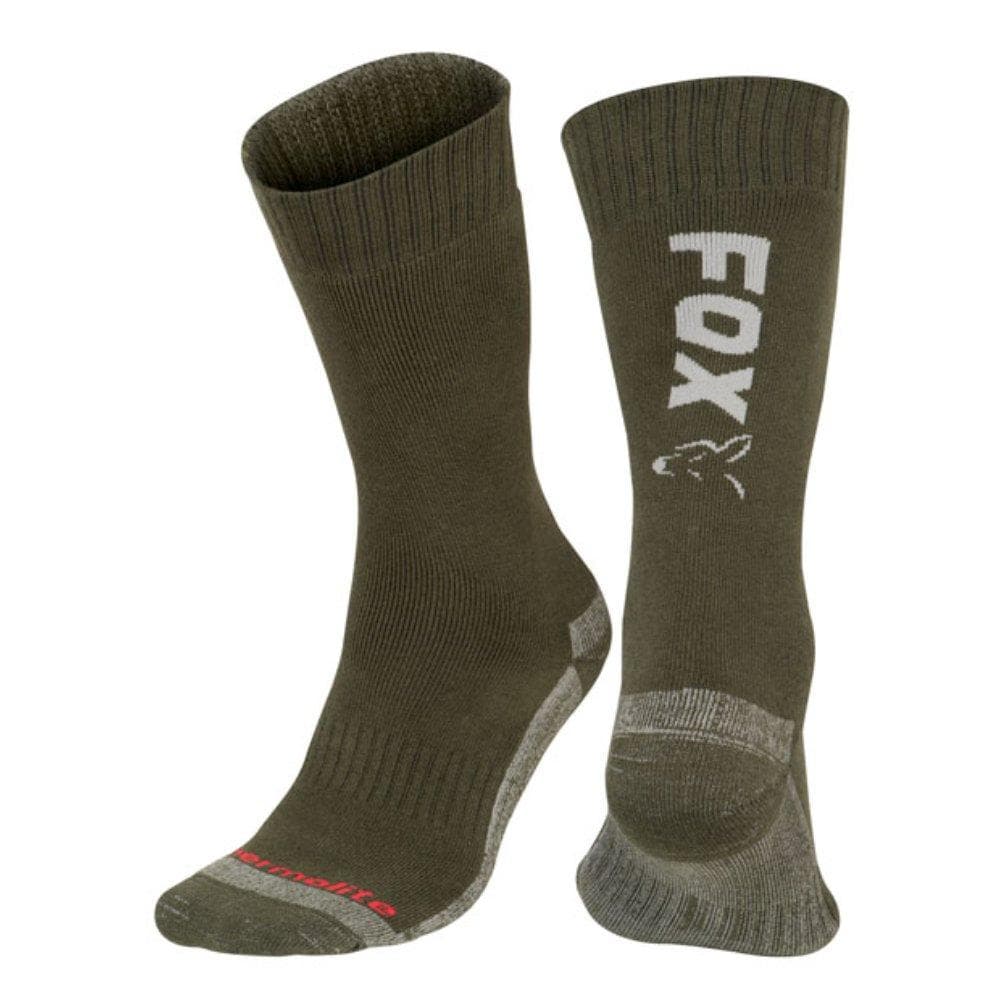 Fox Collection Thermolite® Long Socks Green/Silver 44-47