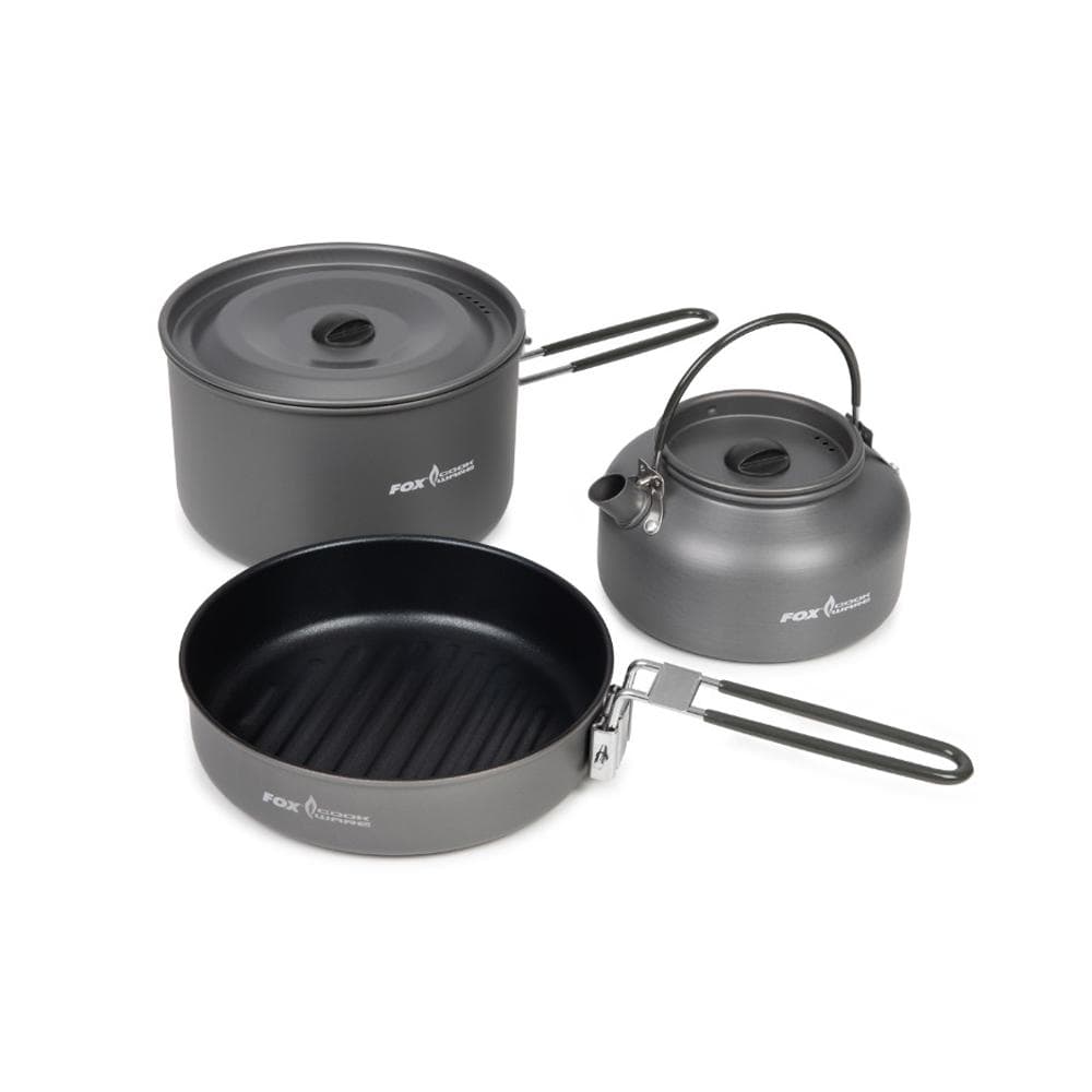 Fox Cookware 3 Piece Cookset