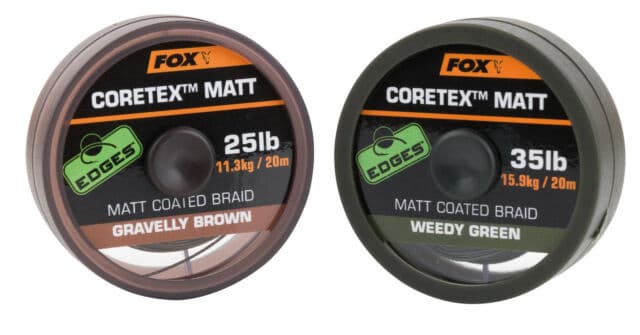 Fox Coretex Matt Coated Braid - Weedy Green - foto 2
