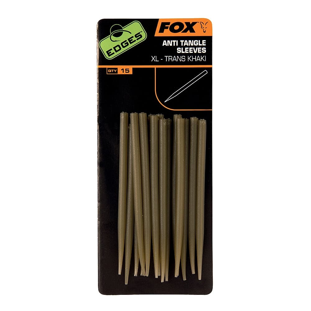 Fox Edges Anti-T Sleeves XL transparant