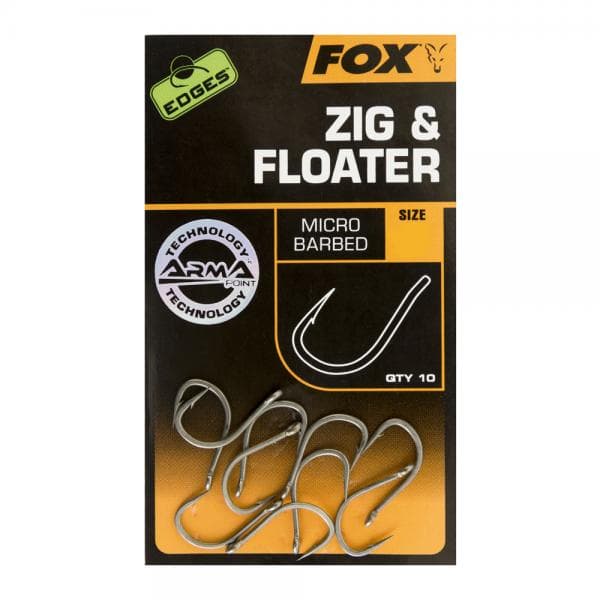 Fox Edges Armapoint Zig & Floater Hook size 10