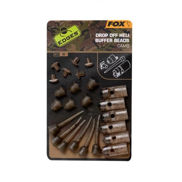 Fox Edges Camo Drop Off Heli Buffer Bead Kit