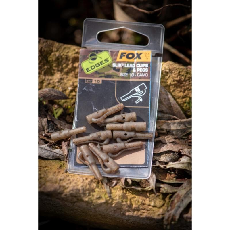Fox Edges Camo Size 10 Slik Lead Clip - foto 4