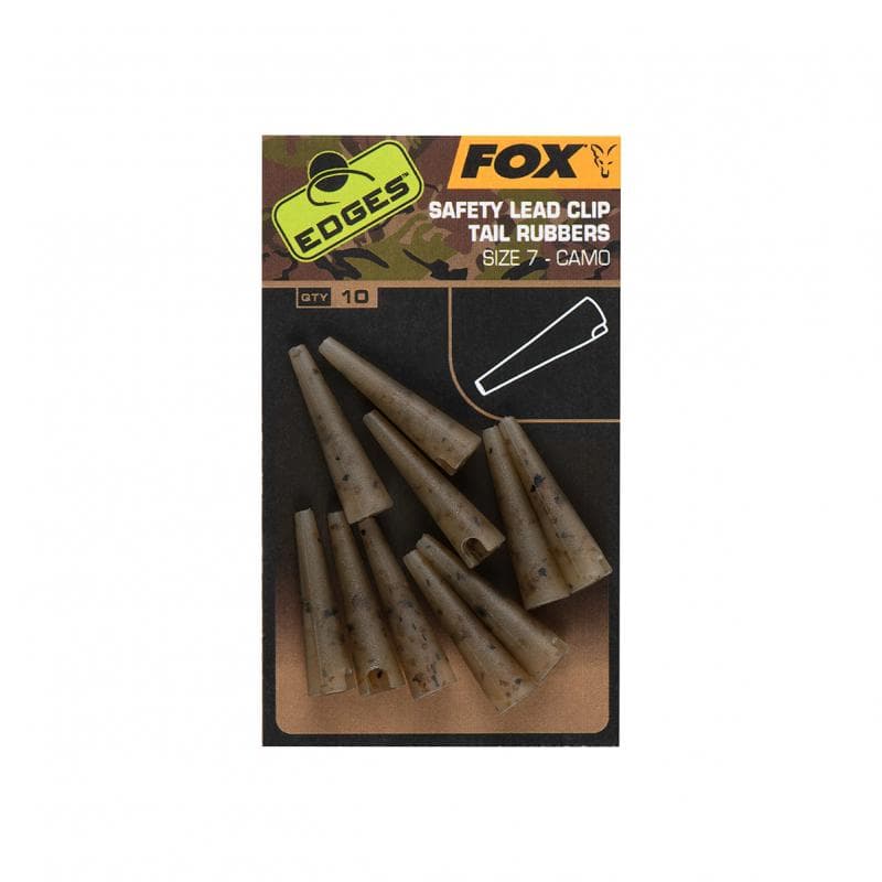 Fox Edges Camo Size 7 Tail Rubbers