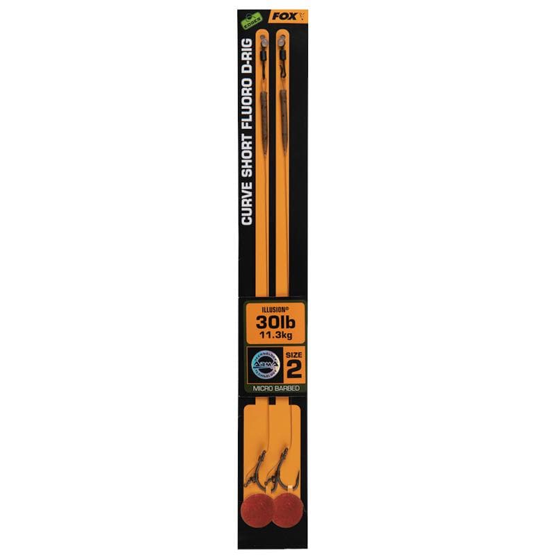 Fox Edges Curve Short Fluoro D-Ready Rig Size 2