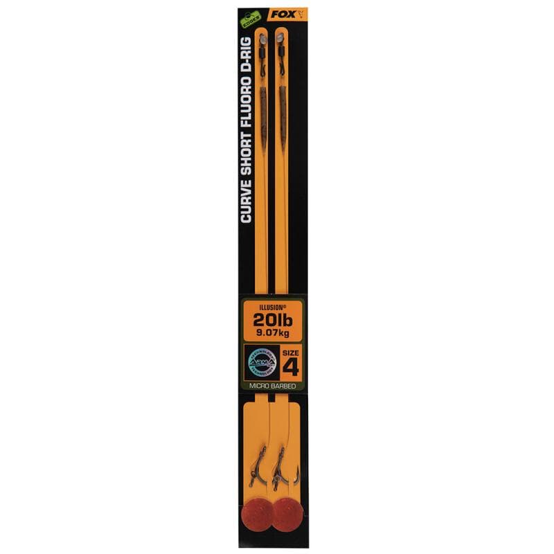 Fox Edges Curve Short Fluoro D-Ready Rig Size 4