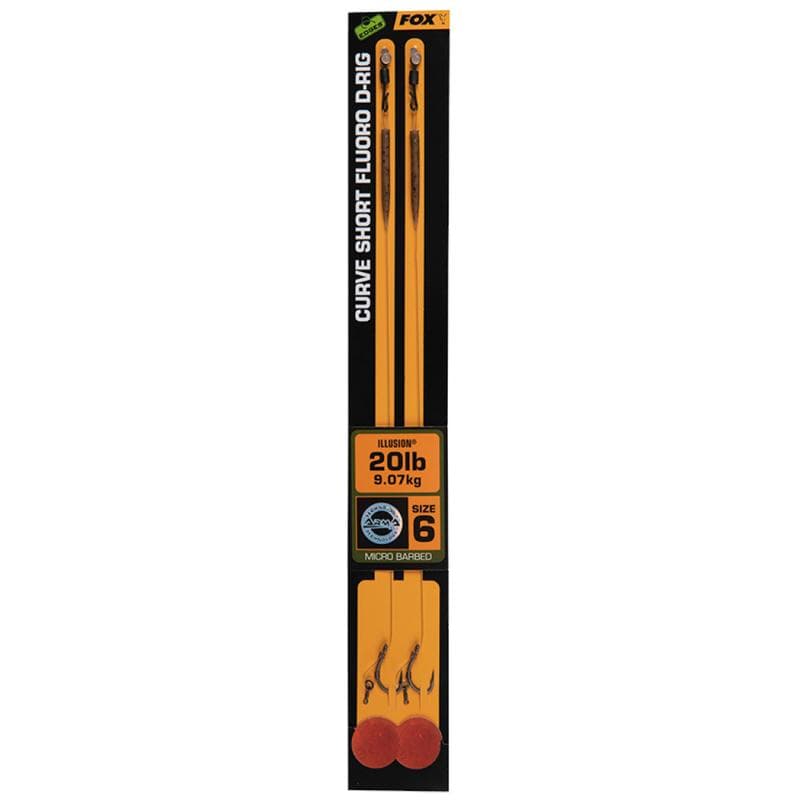 Fox Edges Curve Short Fluoro D-Ready Rig Size 6