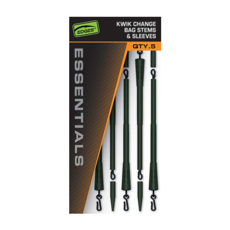 Fox Edges Essentials Kwik Change Bag Stems & Sleeve
