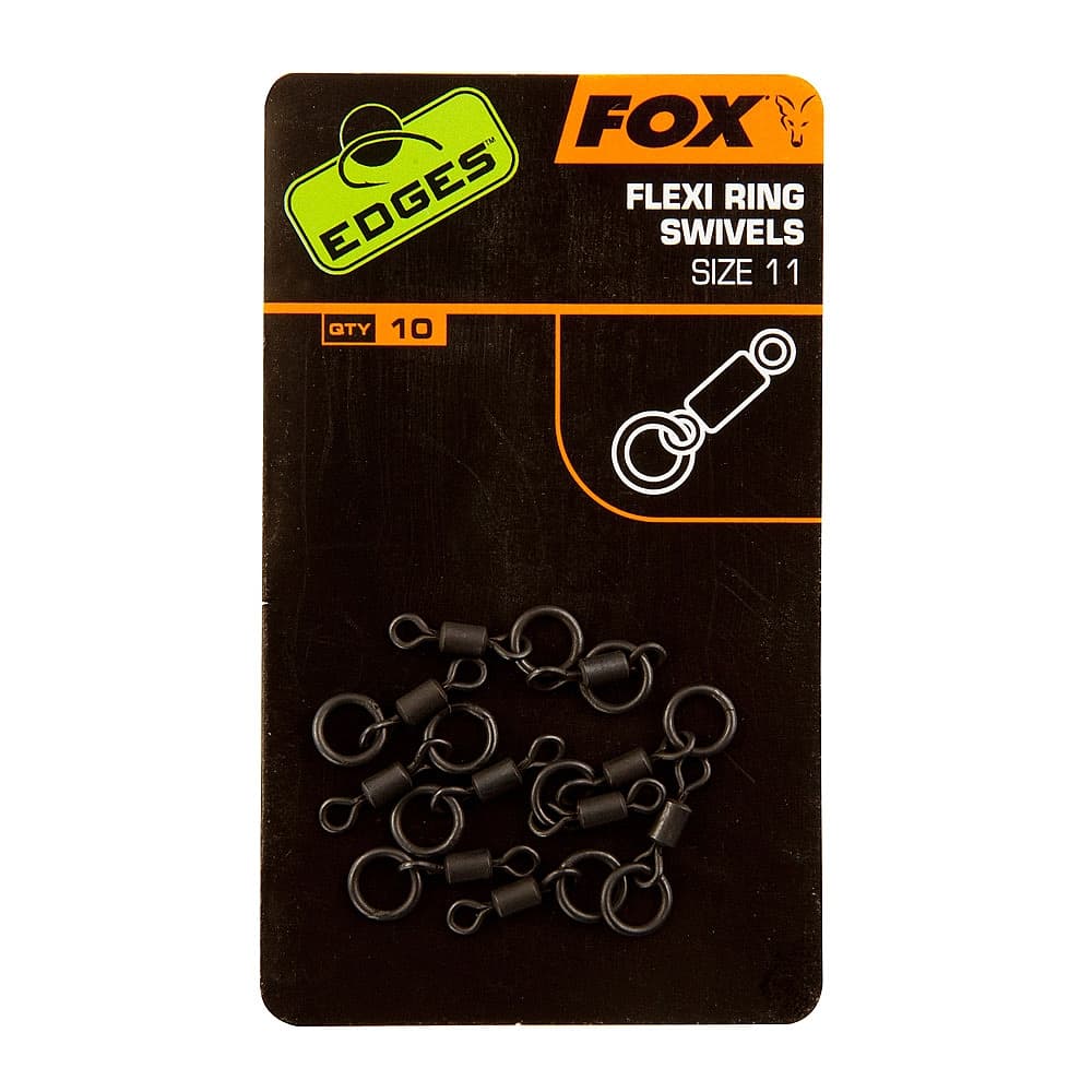 Fox Edges Flexi Ring Swivel Size 11