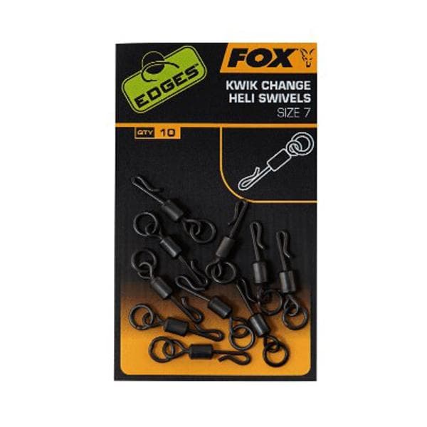 Fox Edges Kwik Change Heli Swivels Size 7